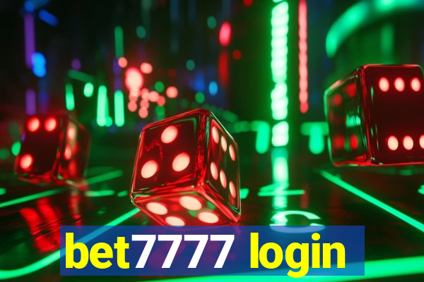 bet7777 login